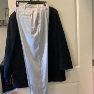 Men bcg slacks grey light weight 32w/30L like new